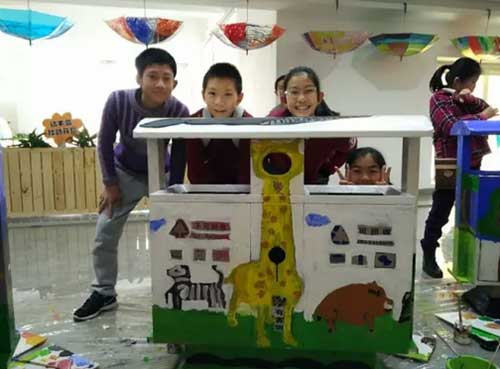 垃圾桶也可以這么藝術，你見過嗎？