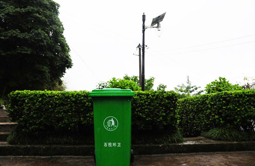 重慶鄉村上崗塑料垃圾桶 助推美麗鄉村建設