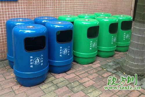 貴陽市政玻璃鋼果皮箱，來自欣方圳