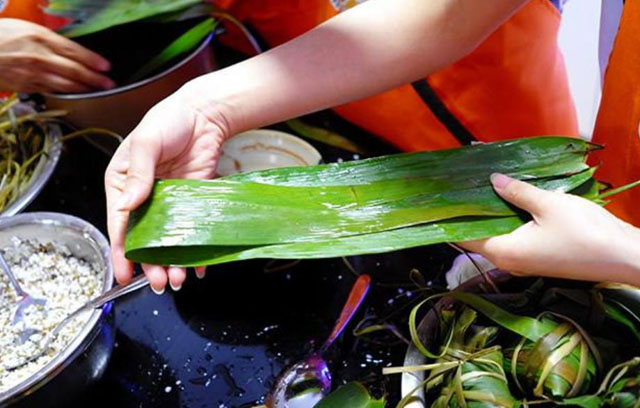 端午將至粽葉屬于什么垃圾可扔廚余垃圾桶嗎？